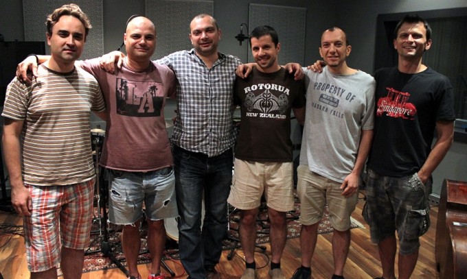 Borislav Petrov and friends at Pekarnata